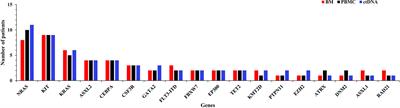 Targeted Next-Generation Sequencing of Circulating Tumor DNA, Bone Marrow, and Peripheral Blood Mononuclear Cells in Pediatric AML